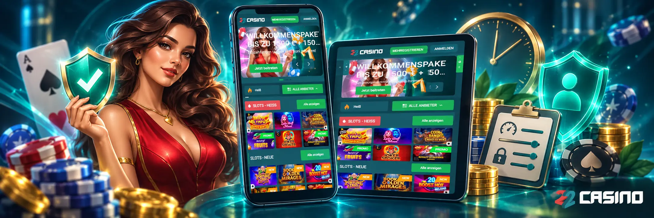 22Casino Mobile Erlebnis in der Schweiz